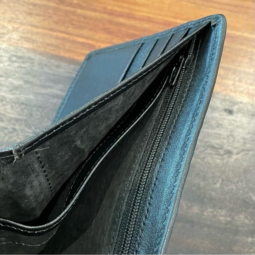 Bi-Fold Authentic Crocodile Leather Wallet 1B - Picture 11 of 15